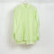 The Biggie Shirt by 6397 is a signature oversized shirt in a bright lime yellow cotton with a subtle dropped shoulder