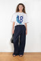The Big Russel Blue Moon Tee by 6397 is a relaxed oversize tee with Blue Moon graphic across the front