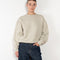 The Deb Sweatshirt by 6397 is a vintage-inspired sweatshirt, made in a very soft Japanese cotton Wool Fleece with a relaxed fit through the body