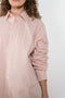 The New Uniform Top by 6397 is a signature oversized boxy cotton shirt in a Japanese cotton with a subtle dropped shoulder