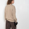 The Oversized V-neck Sweater by 6397 is a oversized sweater made from a cashmere and cotton blend yarn
