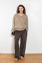 The Oversized V-neck Sweater by 6397 is a oversized sweater made from a cashmere and cotton blend yarn