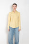 The Slim Buttondown Shirt by 6397 is a fitted shirt in a soft jersey fabric with a pointed collar