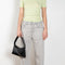 The Wide Jean by 6397 is a relaxed jeans with a loose straight leg and a mid rise in a light washed grey&nbsp;