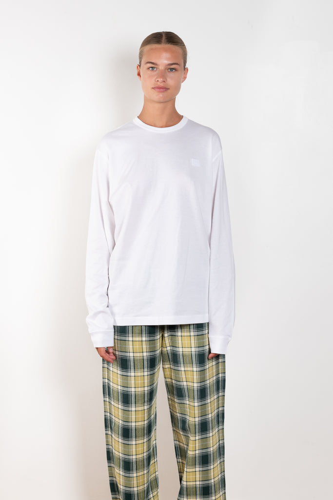 The Long Sleeve Tshirt 246 by Acne Studios is a long sleeve Tee from the Face Capsule with a small Logo patch