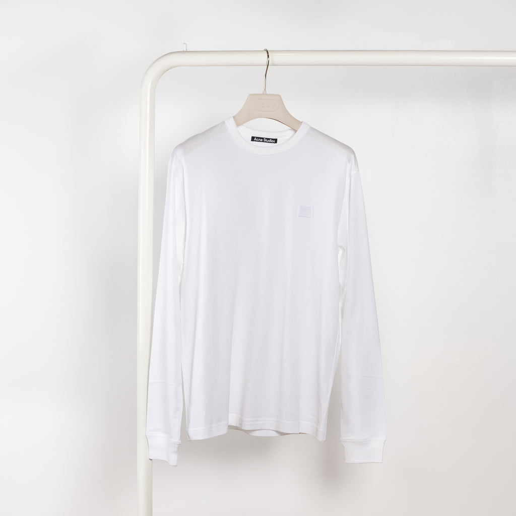 The Long Sleeve Tshirt 246 by Acne Studios is a long sleeve Tee from the Face Capsule with a small Logo patch