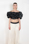 The Melissa Top by Anna October is a playful taffeta evening top inspired by a cloud shape with fine straps