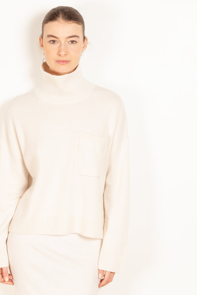 anne sweater cream lisa yang