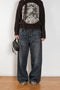 Acne studios 1981 jeans glossy black