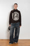 Acne studios 1981 jeans glossy black
