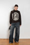Acne studios 1981 jeans glossy black