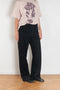 The 1981F Jeans by Acne Studios are cut to a loose fit with a low waist, wide leg and long length. Crafted from non-stretch denim in black