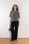 The 2021 Loose Fit Jeans by Acne Studios are cut to a loose fit with mid-waist, wide leg and long length. Made from rigid denim in a black black wash.