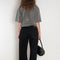 The 2021 Loose Fit Jeans by Acne Studios are cut to a loose fit with mid-waist, wide leg and long length. Made from rigid denim in a black black wash.