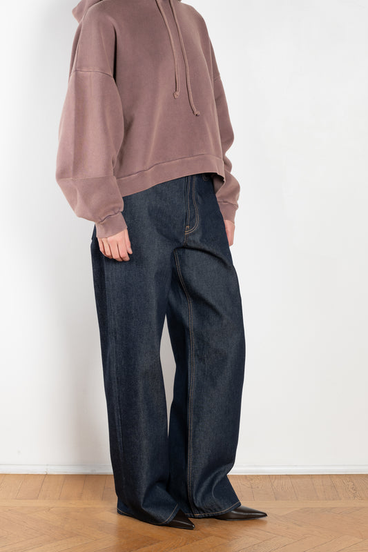 The Baggy Fit Jeans 1981F by Acne Studios are cut to a loose fit with a low waist, wide leg and long length