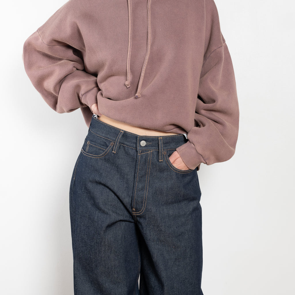 The Baggy Fit Jeans 1981F by Acne Studios are cut to a loose fit with a low waist, wide leg and long length