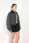 Bomber blouson jacket is crafted from twill cotton with a garment-dyed finish, an Acne Studios Stockholm 1996 logo patch at the front