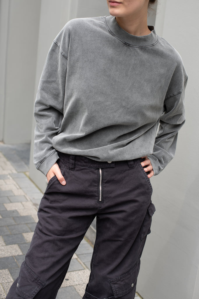 The Cargo Trouser 1146 by Acne Studios has a relaxed fit with a mid waist