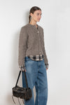 Fitted Layered Cardigan
