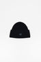 The Small Face Logo Beanie by Acne Studios features a small embroidered face logo patch and ribbed detailing, crafted from chunky wool.