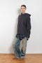 acne studios layered wool hoodie