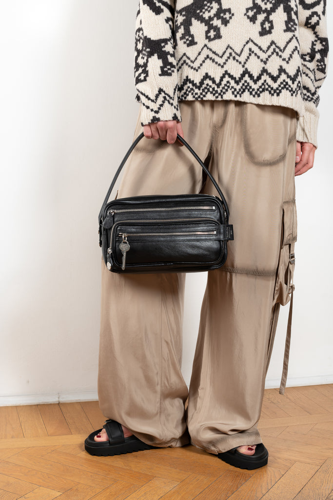 The Leather Buckle Sandal by Acne Studios is a strap sandals feature biker-inspired silver-tone metal buckles