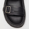 The Leather Buckle Sandal by Acne Studios is a strap sandals feature biker-inspired silver-tone metal buckles