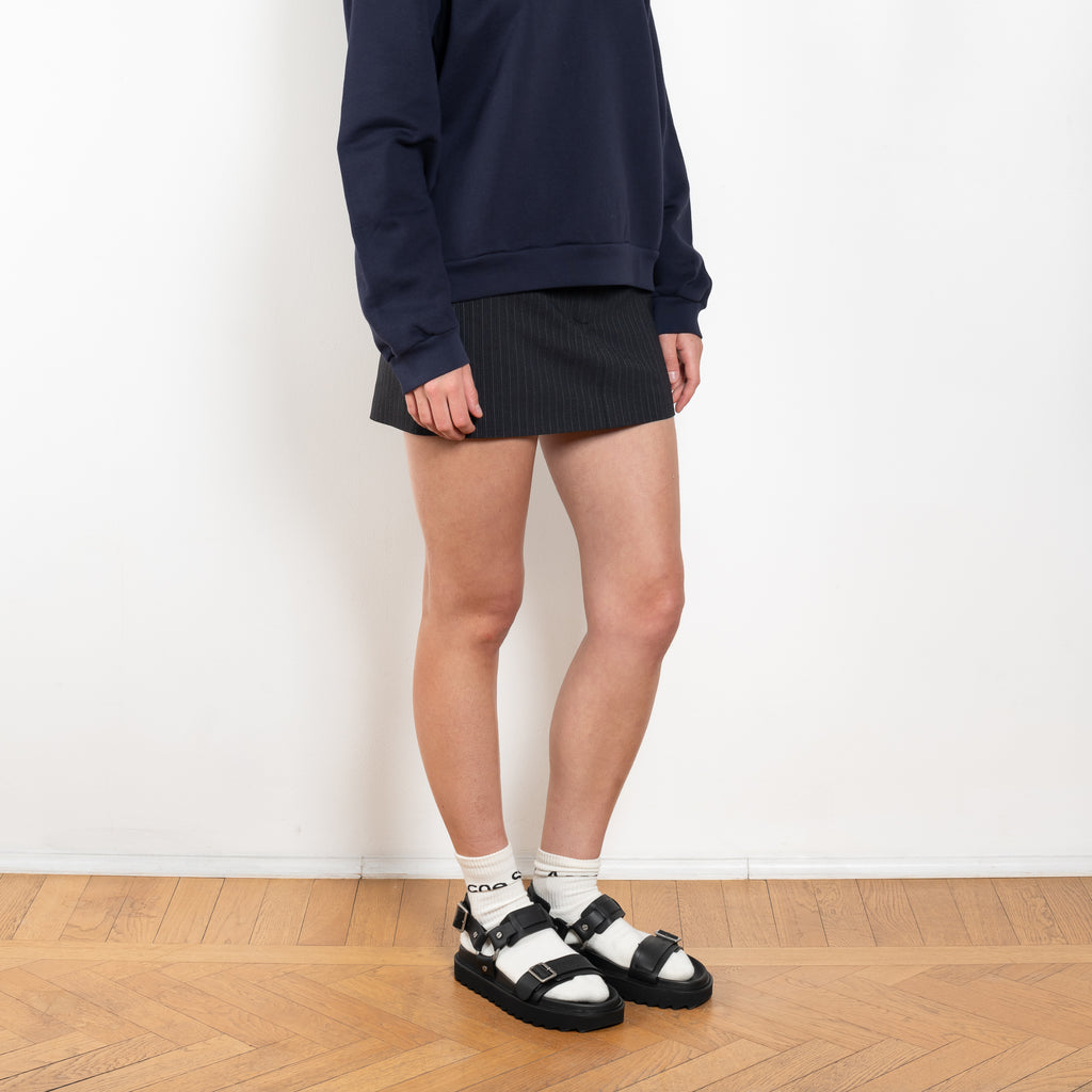 The Leather Buckle Sandal by Acne Studios is a strap sandals feature biker-inspired silver-tone metal buckles
