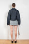 The Monogram Mini Skirt 643 by Acne Studios is cut to a regular fit with a straight shape, low waist and mini length