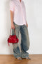 The Loose Fit Jeans 2006F by Acne Studios are cut to a loose fit with a low waist and wide, long legs with a twisted seam