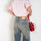 The Loose Fit Jeans 2006F by Acne Studios are cut to a loose fit with a low waist and wide, long legs with a twisted seam