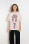 The Loose Print Tshirt by Acne Studios is a crew neck t-shirt made from cotton jersey and created with a slightly vintage textured feel
