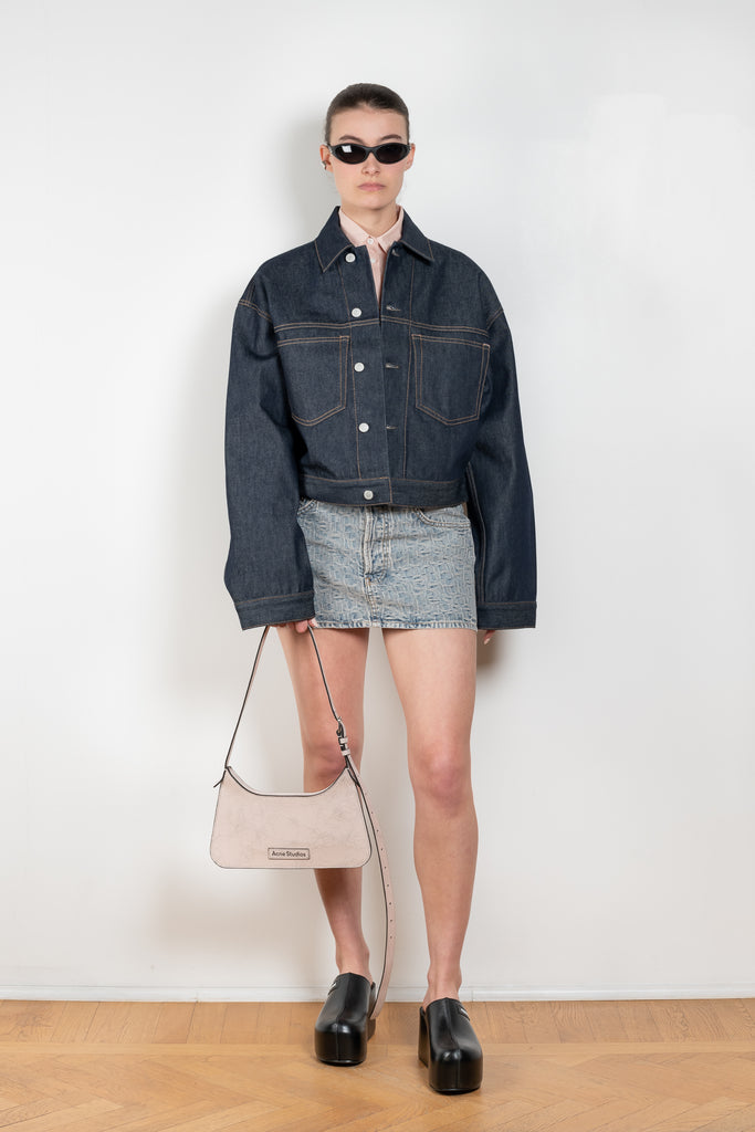 The Cropped Oversized Jacket 068 by Acne Studios