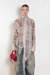 Printed Silk Blouse