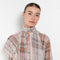 The Printed Silk Blouse by Acne Studios is crafted from lightweight silk with a trompe-l'oeil check print