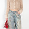 The Super Baggy Jeans 2023 by Acne Studios are cut to a super baggy fit with a mid waist, super wide leg and long length