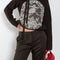 acne studios tailored wool trouser black