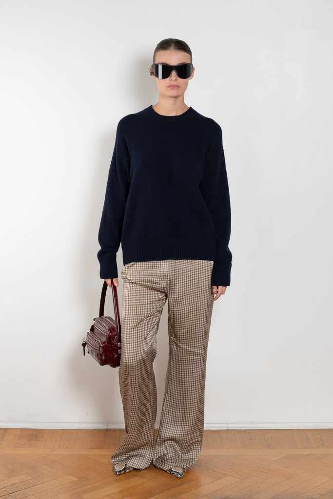 Acne studios check tailored trousers