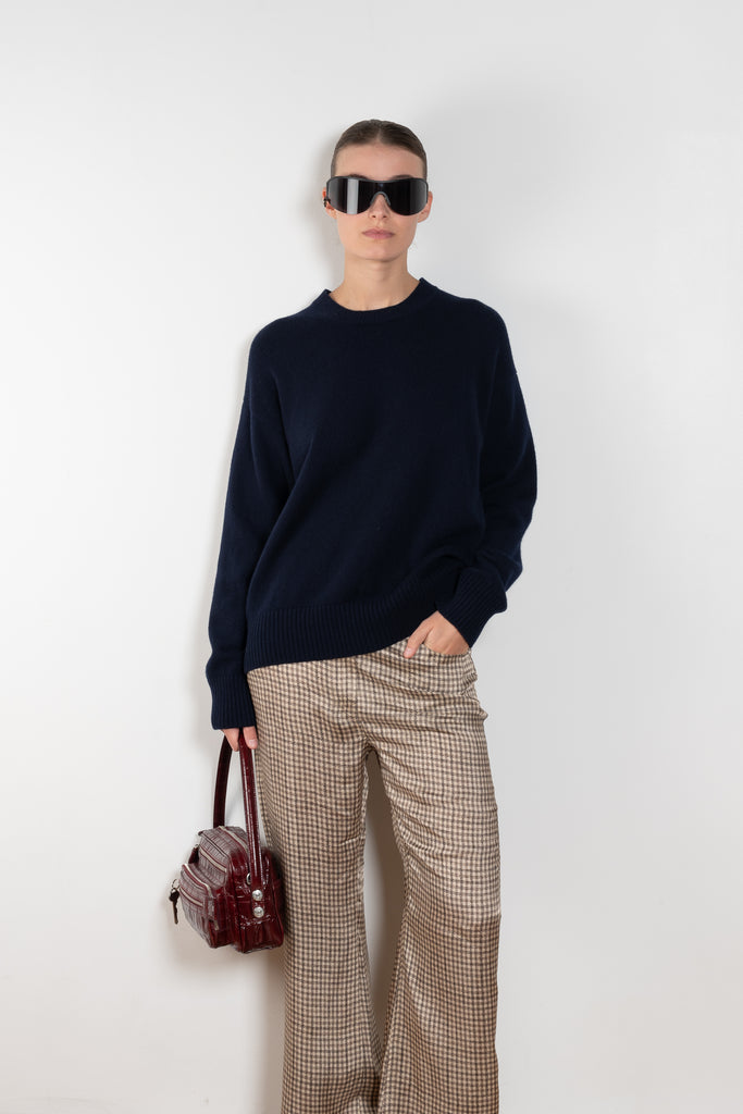 Acne studios check tailored trousers