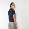 The Layered Tshirt by Acne Studios&nbsp; features seasonal polka dot artwork, adorned with shredded cuts and double-layered mesh construction