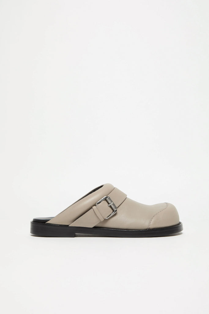 Leather Buckle Shoes