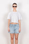 The Anya Tee by Agolde features an easy boxy fit