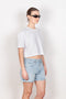 The Anya Tee by Agolde features an easy boxy fit