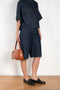 The Baggy V Short by Agolde is a relaxed short with a longer length and a signature high-pitched V-waist detail for a flattering, vintage-inspired touch