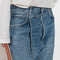 The Emmi Jean by Agolde has a long inseam, perfect for a slouchy look, and is cinched with a thin denim belt for added style