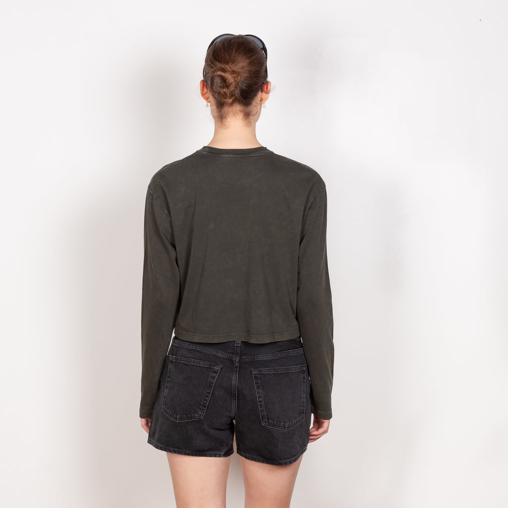 The Mason Cropped Tee by Agolde is a relaxed t-shirt