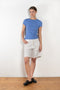 The Indra Short by Agolde is a relaxed short, a season essential, offering a hip-slung fit with a square top block for a relaxed and effortless style