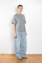 The Kristen Jeans by Agolde is a mid rise jeans with a front seam and added volume and a bow shaped leg