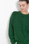 The Bettina Sweater by Alexandra Golovanoff is a thick luxurious cashmere sweater with a loose cut