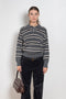 and daughter edith stripe polo grey
